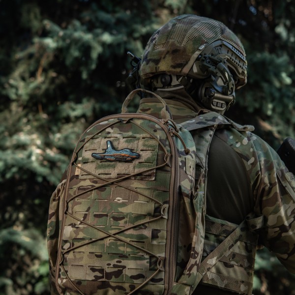 M-Tac нашивка F-16 PVC Blue - 51538015