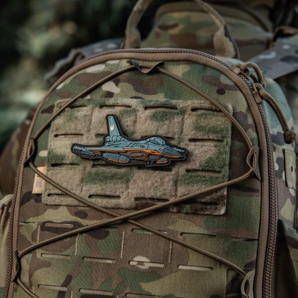 M-Tac нашивка F-16 PVC Blue - 51538015