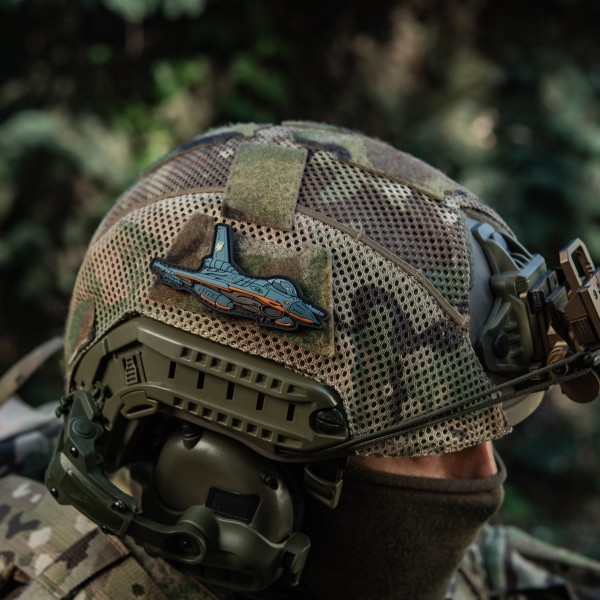 M-Tac нашивка F-16 PVC Blue - 51538015