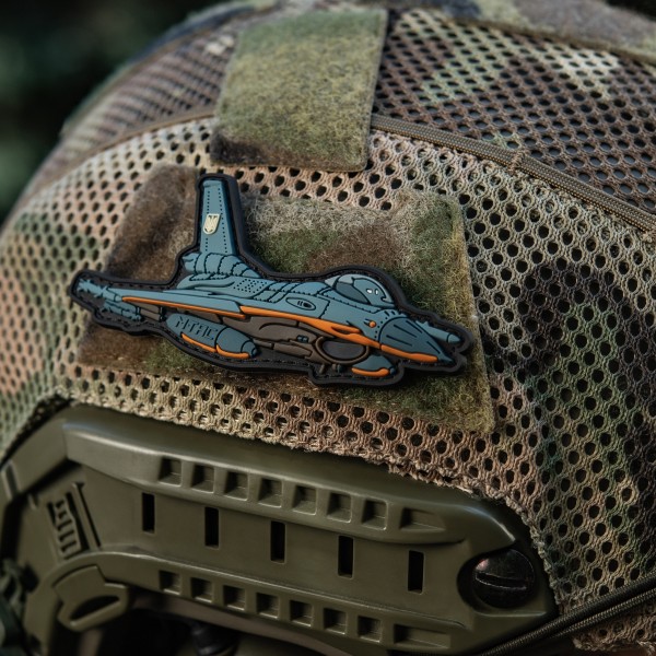 M-Tac нашивка F-16 PVC Blue - 51538015