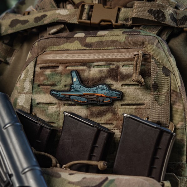 M-Tac нашивка F-16 PVC Blue - 51538015