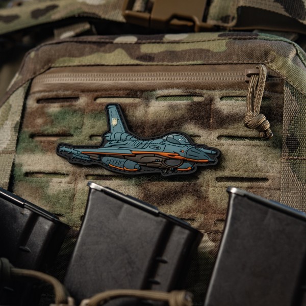 M-Tac нашивка F-16 PVC Blue - 51538015