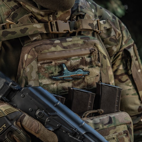 M-Tac нашивка F-16 PVC Blue - 51538015