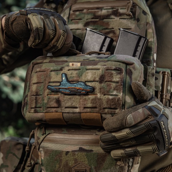 M-Tac нашивка F-16 PVC Blue - 51538015
