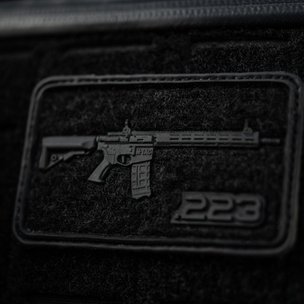 M-Tac нашивка AR-15 Velcro/PVC Black - 51540002