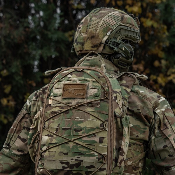 M-Tac нашивка AR-15 Velcro/PVC Coyote - 51540005