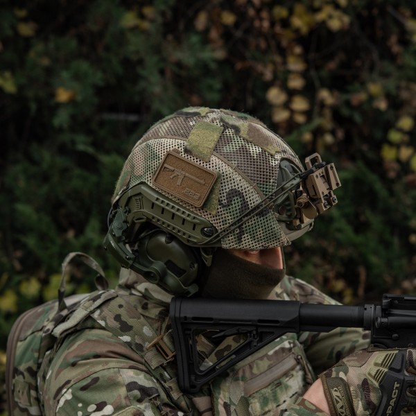 M-Tac нашивка AR-15 Velcro/PVC Coyote - 51540005