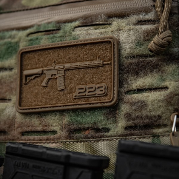M-Tac нашивка AR-15 Velcro/PVC Coyote - 51540005