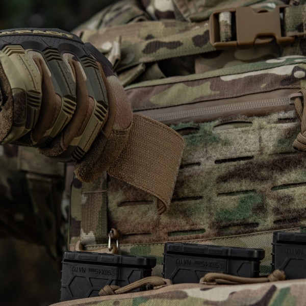 M-Tac нашивка AR-15 Velcro/PVC Coyote - 51540005