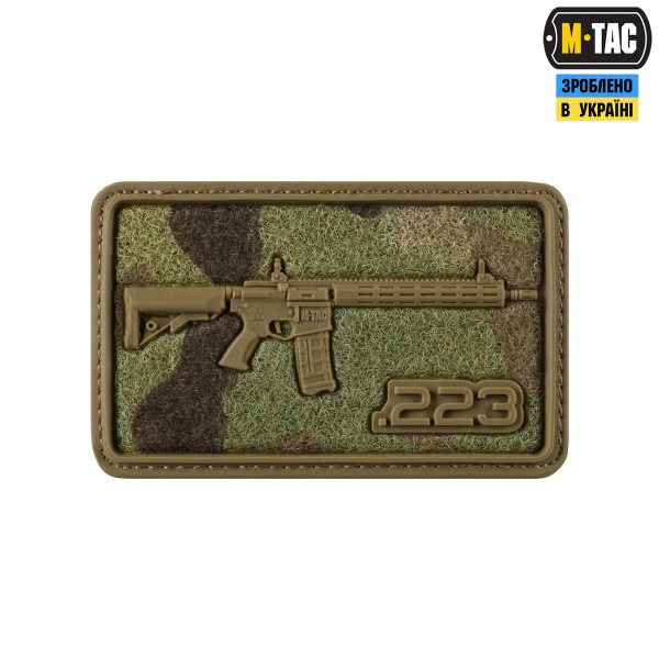 M-Tac нашивка AR-15 Velcro/PVC Multicam - 51540008