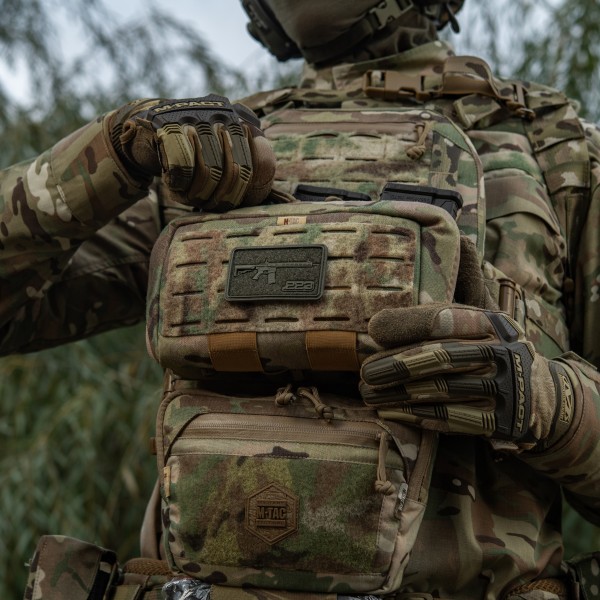 M-Tac нашивка AR-15 Velcro/PVC Ranger Green - 51540023