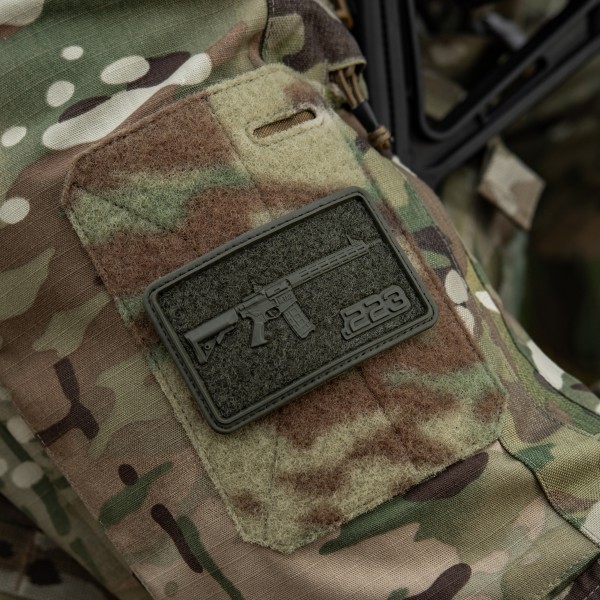 M-Tac нашивка AR-15 Velcro/PVC Ranger Green - 51540023