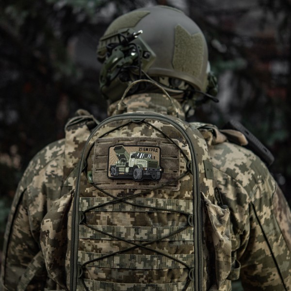 M-Tac нашивка БМ-21 Град (PVC) - 51543003 M-Tac нашивка БМ-21 Град (PVC) - 51543003