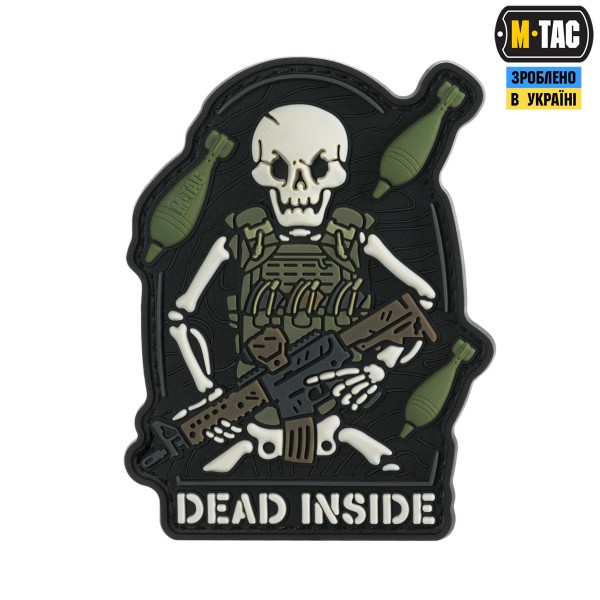 M-Tac нашивка Dead Inside Black/Olive - 51549001