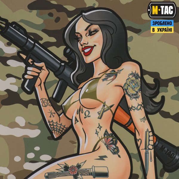 M-Tac банер Tactical girl RPG 900x1300 MC - 51552008 M-Tac банер Tactical girl RPG 900x1300 MC - 51552008