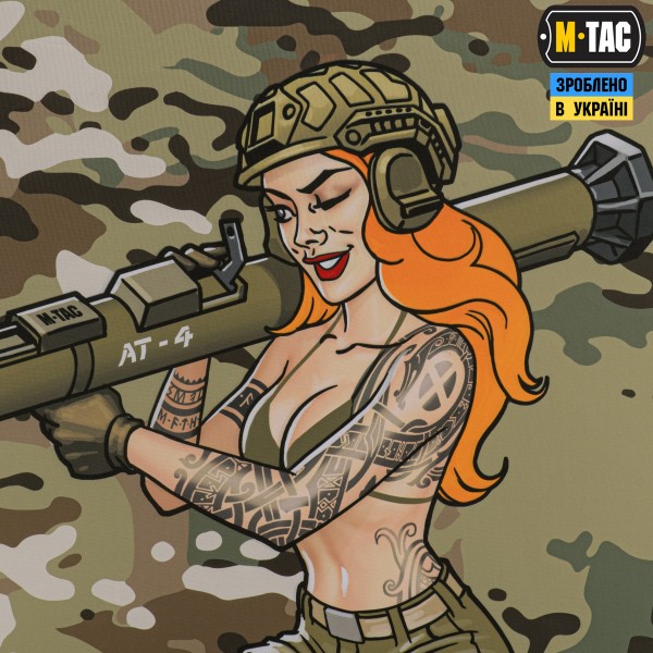M-Tac банер Tactical girl AT-4 900x1300 MC - 51553008 M-Tac банер Tactical girl AT-4 900x1300 MC - 51553008