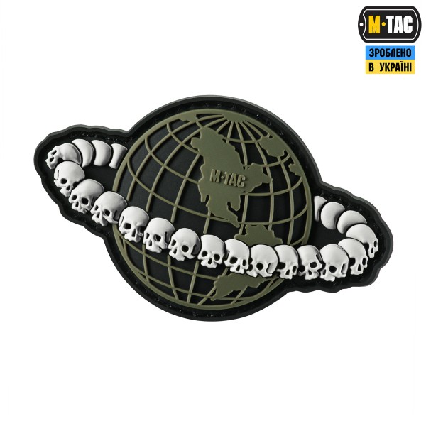 M-Tac нашивка Planet PVC Olive - 51574001 M-Tac нашивка Planet PVC Olive - 51574001