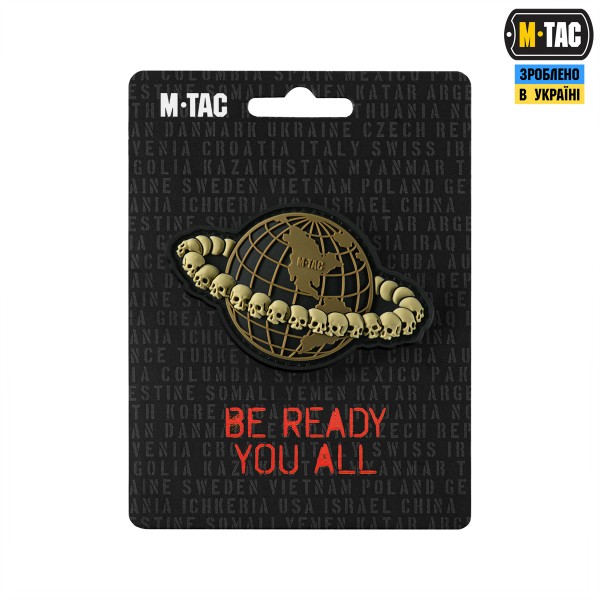 M-Tac нашивка Planet PVC Coyote - 51574005