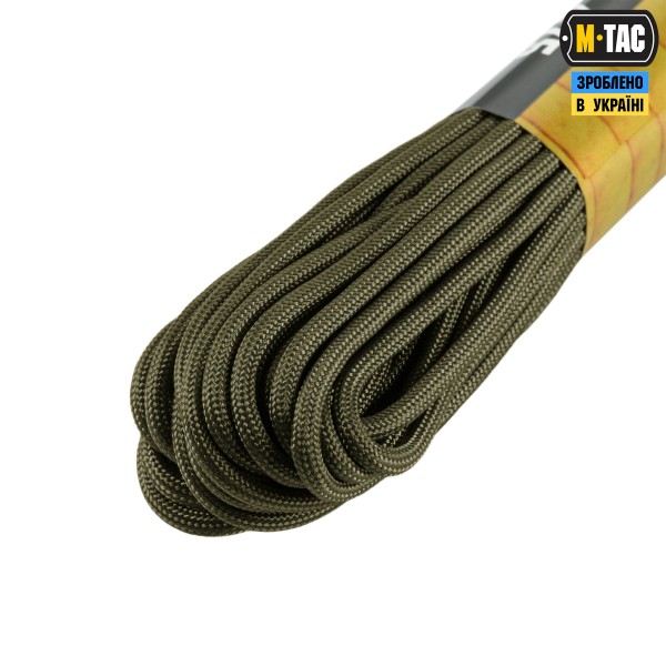 M-Tac паракорд 475 OD Green 15м - 51576001 M-Tac паракорд 475 OD Green 15м - 51576001
