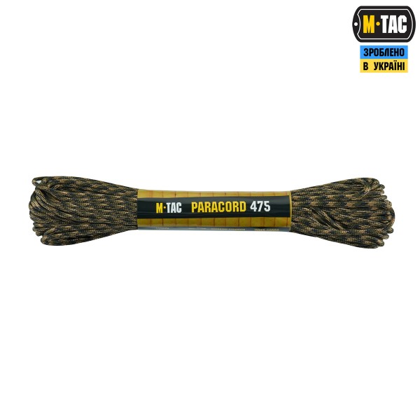 M-Tac паракорд 475 15m Woodland Marpat - 51576158