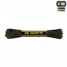 M-Tac паракорд 475 15m OD Green Reflective