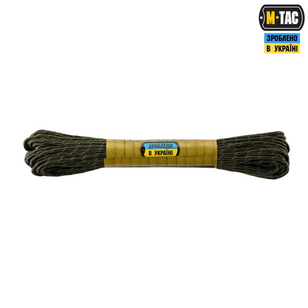M-Tac паракорд 475 15m OD Green Reflective - 51576199