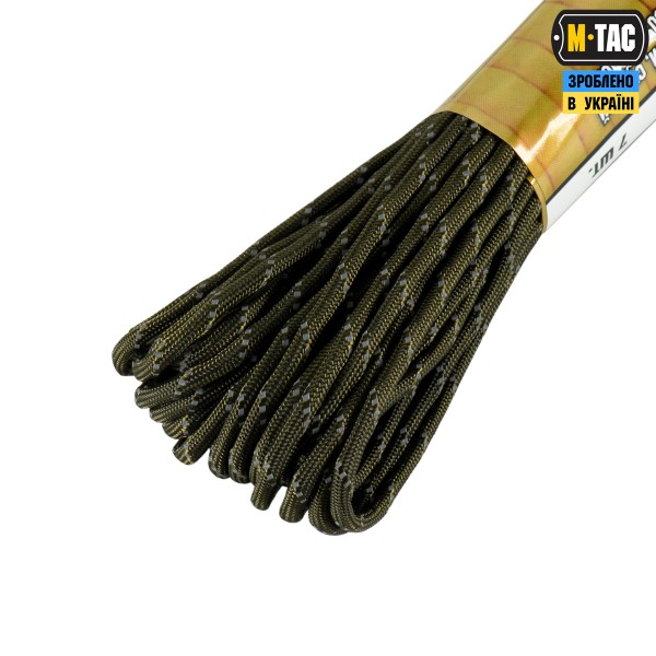 M-Tac паракорд 475 15m OD Green Reflective - 51576199