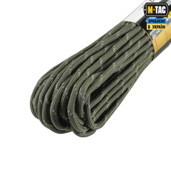 M-Tac паракорд 475 Ranger Green Reflective 15м - 51576239 M-Tac паракорд 475 Ranger Green Reflective 15м - 51576239