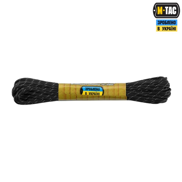 M-Tac паракорд 475 Black Reflective 15м - 51576299 M-Tac паракорд 475 Black Reflective 15м - 51576299