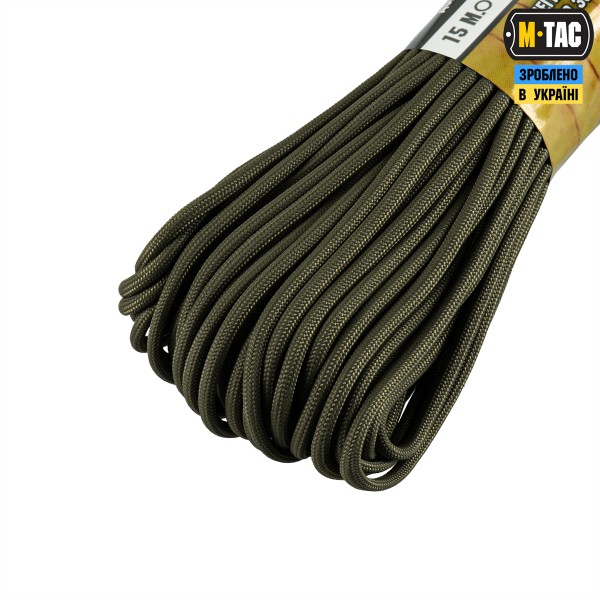 M-Tac паракорд 475 OD Green 30м - 51577001 M-Tac паракорд 475 OD Green 30м - 51577001