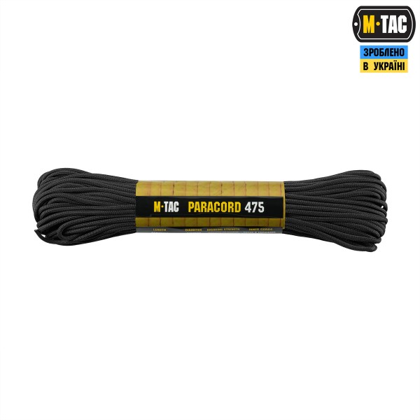 M-Tac паракорд 475 Black 30м - 51577002