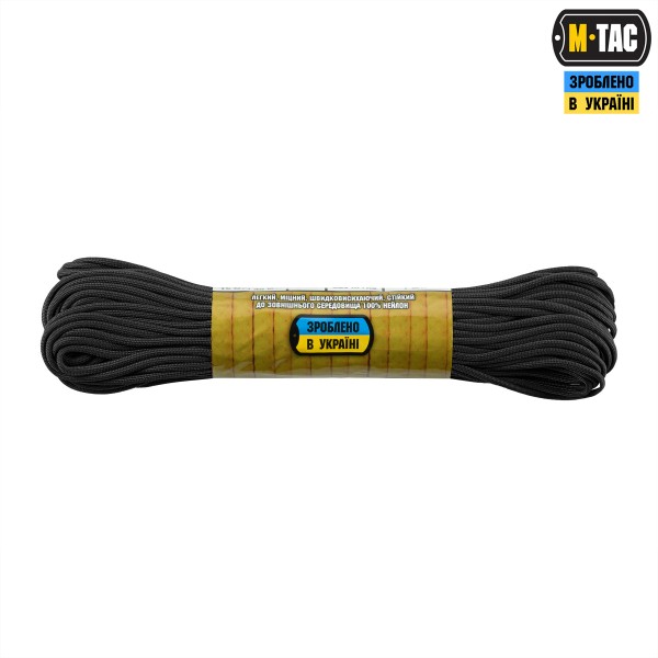 M-Tac паракорд 475 Black 30м - 51577002 M-Tac паракорд 475 Black 30м - 51577002