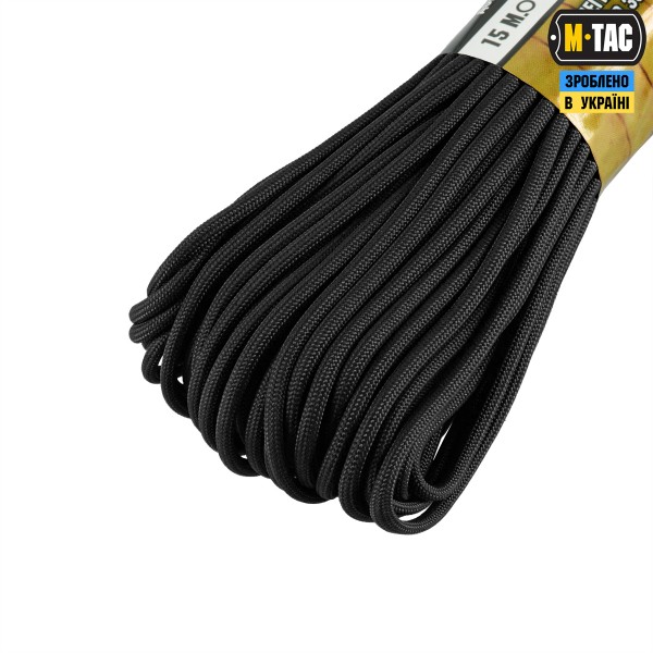 M-Tac паракорд 475 Black 30м - 51577002 M-Tac паракорд 475 Black 30м - 51577002