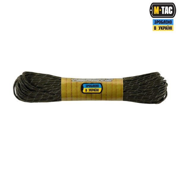 M-Tac паракорд 475 30m OD Green Reflective - 51577199 M-Tac паракорд 475 30m OD Green Reflective - 51577199
