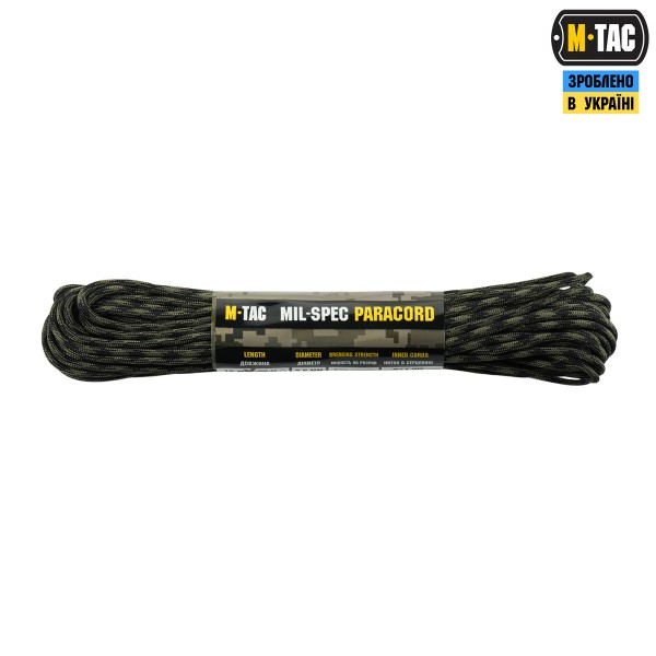 M-Tac паракорд 550 mil-spec Black Forest 15м - 51578115