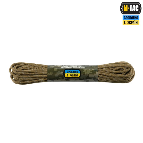 M-Tac паракорд 550 mil-spec Coyote Reflective 15м - 51578599 M-Tac паракорд 550 mil-spec Coyote Reflective 15м - 51578599
