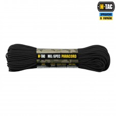 M-Tac паракорд 550 mil-spec Black 30м