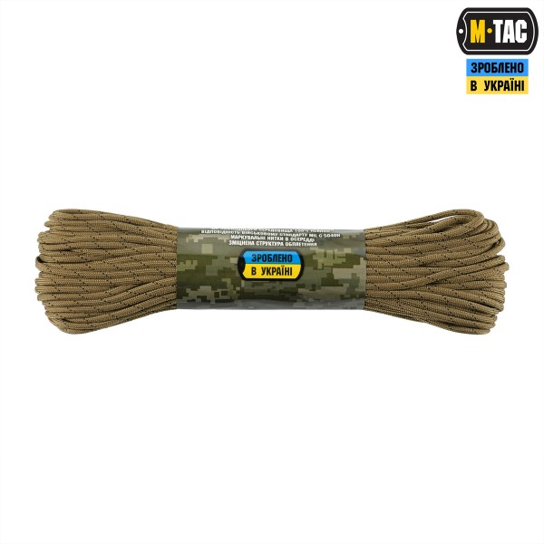 M-Tac паракорд 550 mil-spec Coyote USMC 30м - 51579124 M-Tac паракорд 550 mil-spec Coyote USMC 30м - 51579124