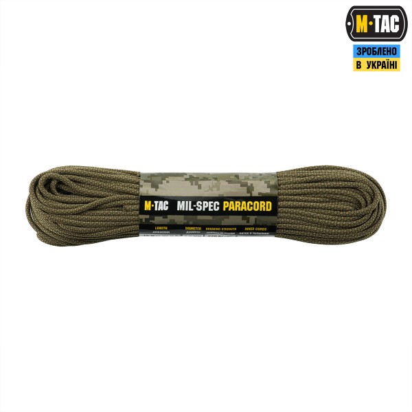 M-Tac паракорд 550 mil-spec Coyote/Ranger Green Diamond 30м - 51579127