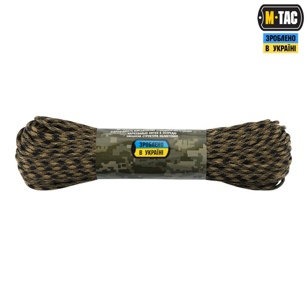 M-Tac паракорд 550 mil-spec Black/Coyote 30м - 51579205 M-Tac паракорд 550 mil-spec Black/Coyote 30м - 51579205