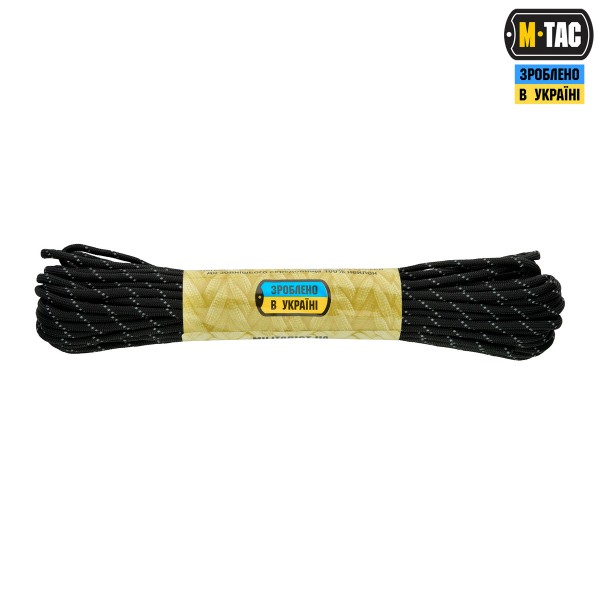 M-Tac паракорд Reflective Traser Black 15м - 51580299 M-Tac паракорд Reflective Traser Black 15м - 51580299