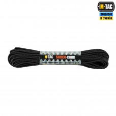 M-Tac паракорд Shock-Cord 3mm Dragon Skin Black 15м