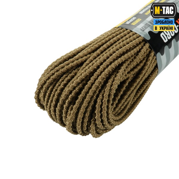 M-Tac паракорд Shock-Cord 3mm Dragon Skin Coyote 30м - 51582005