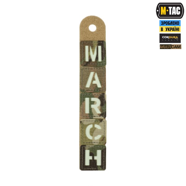 M-Tac нашивка MARCH Multicam/GID - 51596899