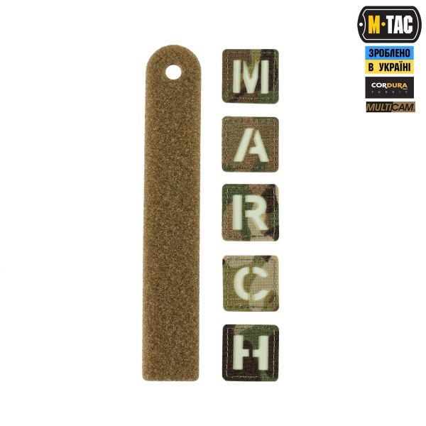 M-Tac нашивка MARCH Multicam/GID - 51596899