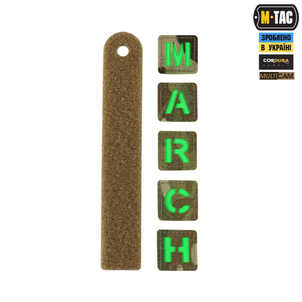 M-Tac нашивка MARCH Multicam/Green/GID - 51598899