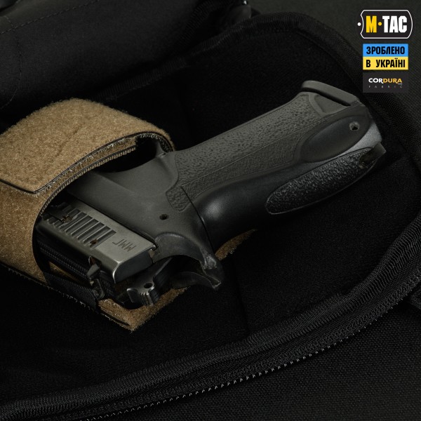 M-Tac сумка Sphaera Hardsling Bag Large с липучкой Elite Black - 51610002 M-Tac сумка Sphaera Hardsling Bag Large с липучкой Elite Black - 51610002