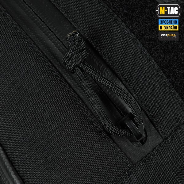 M-Tac сумка Sphaera Hardsling Bag Large с липучкой Elite Black - 51610002 M-Tac сумка Sphaera Hardsling Bag Large с липучкой Elite Black - 51610002