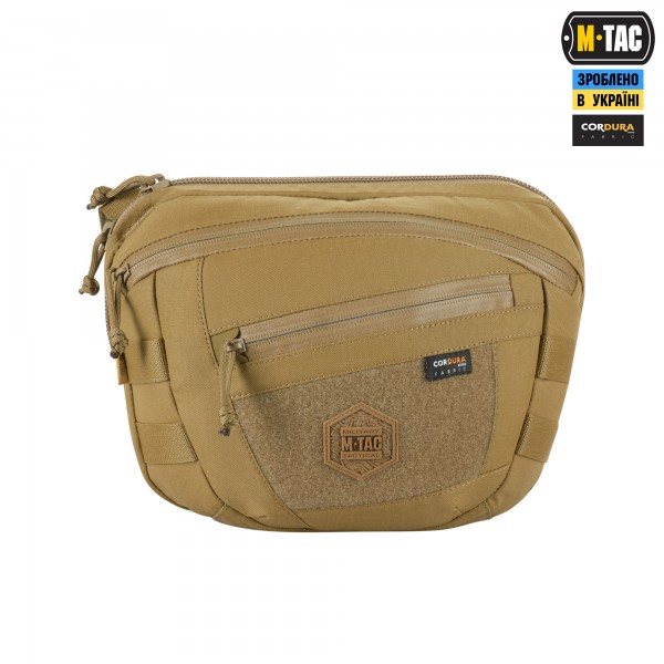 M-Tac сумка Sphaera Hardsling Bag Large з липучкою Elite Coyote - 51610005 M-Tac сумка Sphaera Hardsling Bag Large з липучкою Elite Coyote - 51610005