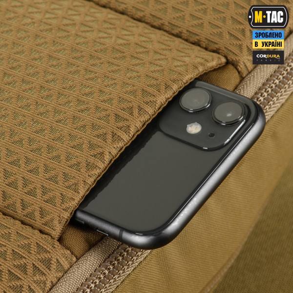 M-Tac сумка Sphaera Hardsling Bag Large з липучкою Elite Coyote - 51610005 M-Tac сумка Sphaera Hardsling Bag Large з липучкою Elite Coyote - 51610005